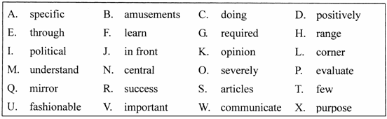 全国2009年10月高等教育自学考试高级英语试题 